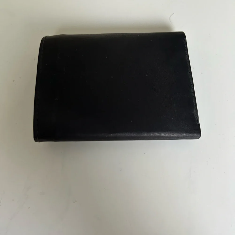 Men's Black Leather Wallet